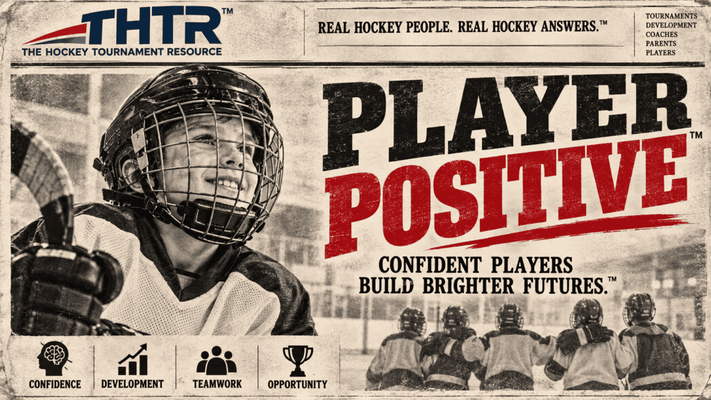 HOCKEY PLAYER POSITIVE