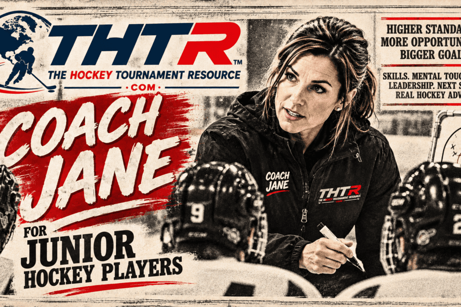 COACH JANE JUNIOR HOCKEY