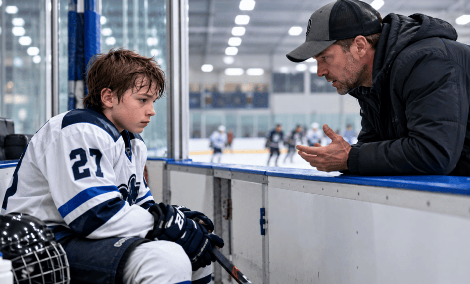 HURTING CHILD HOCKEY