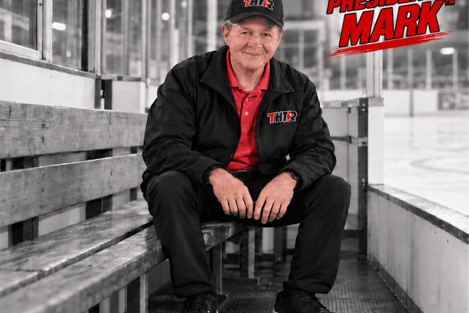 MARK SITTING AT BENCH