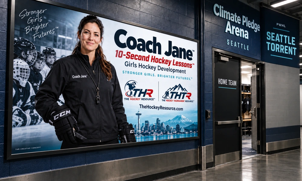 Coach Jane Stick Down Be Ready Hockey lesson showing stick readiness as an age-by-age female Player development skill.