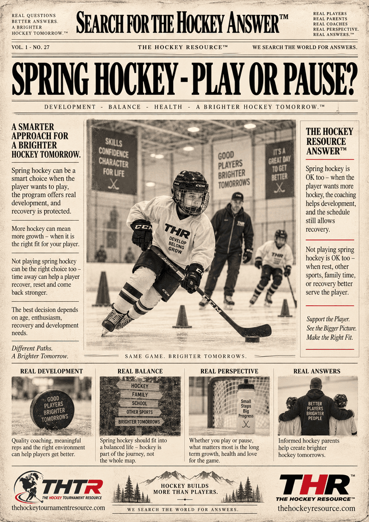 SPRING HOCKEY NEWSPAPER